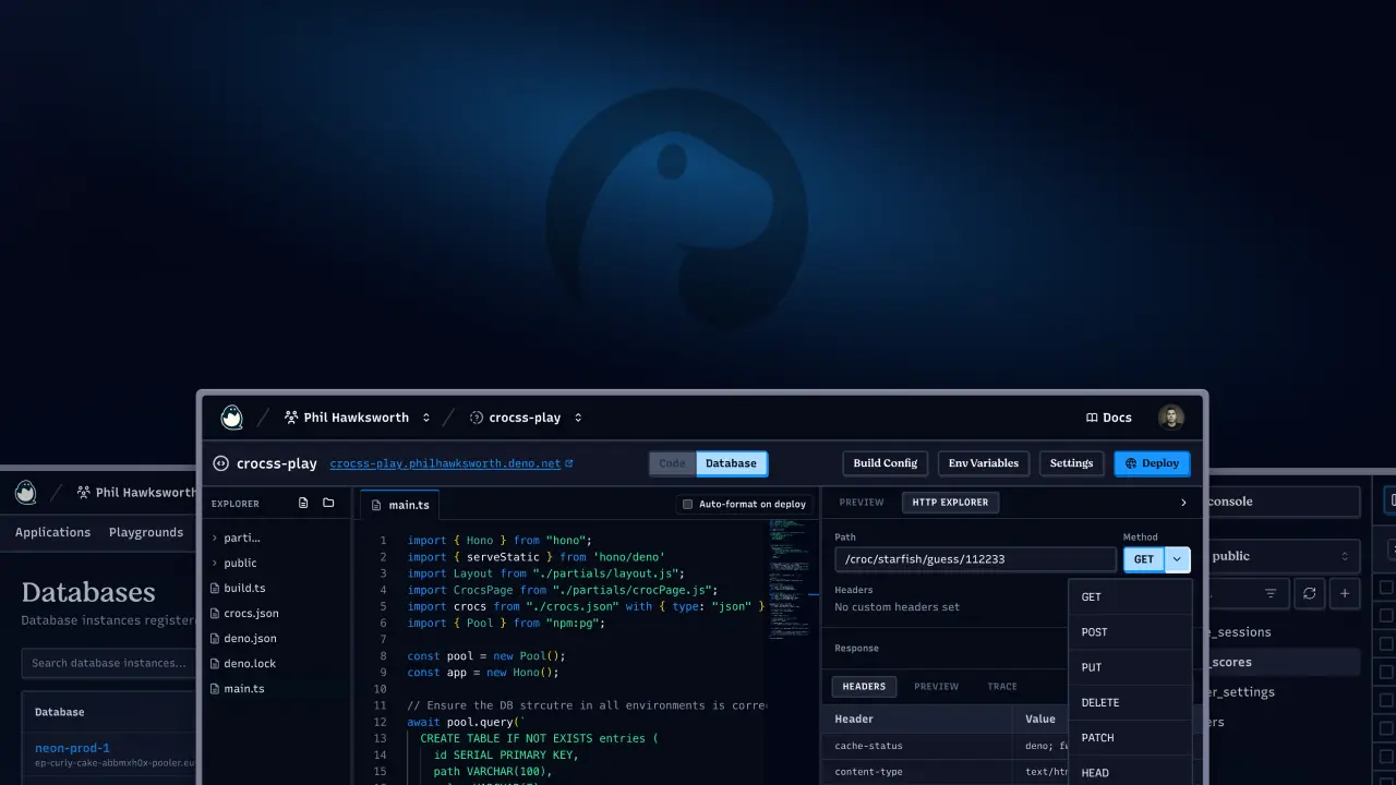 Deno Deploy highlights